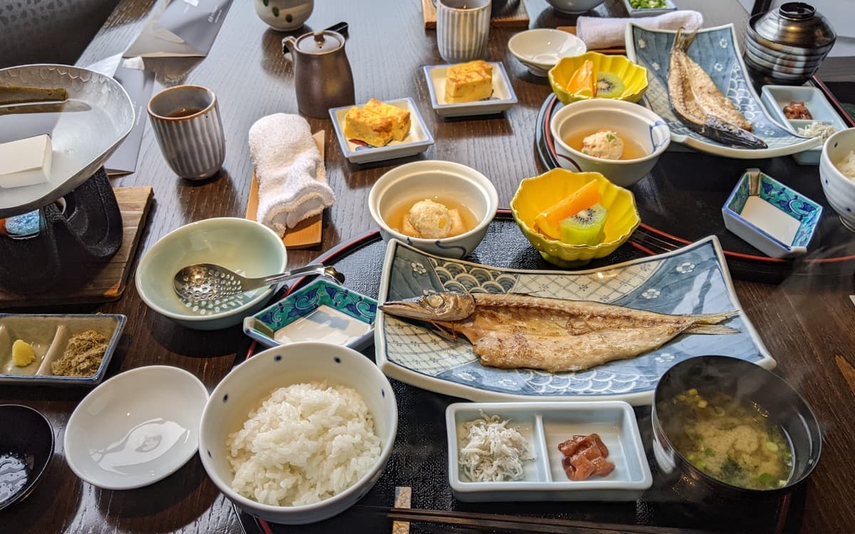 星野リゾート 界での朝食